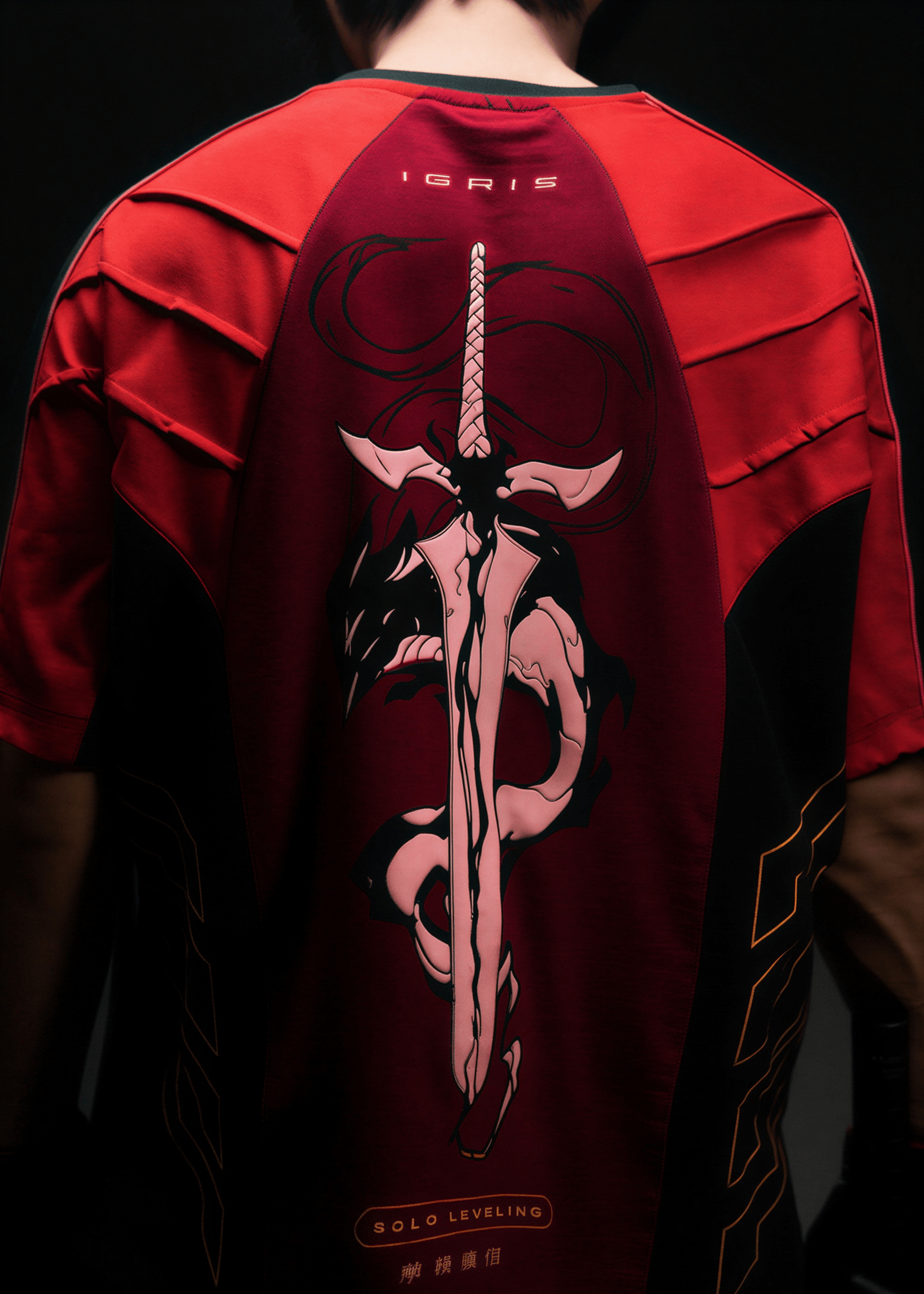 IGRIS / SOLO LEVELING OVERSIZED TSHIRT - Azukai