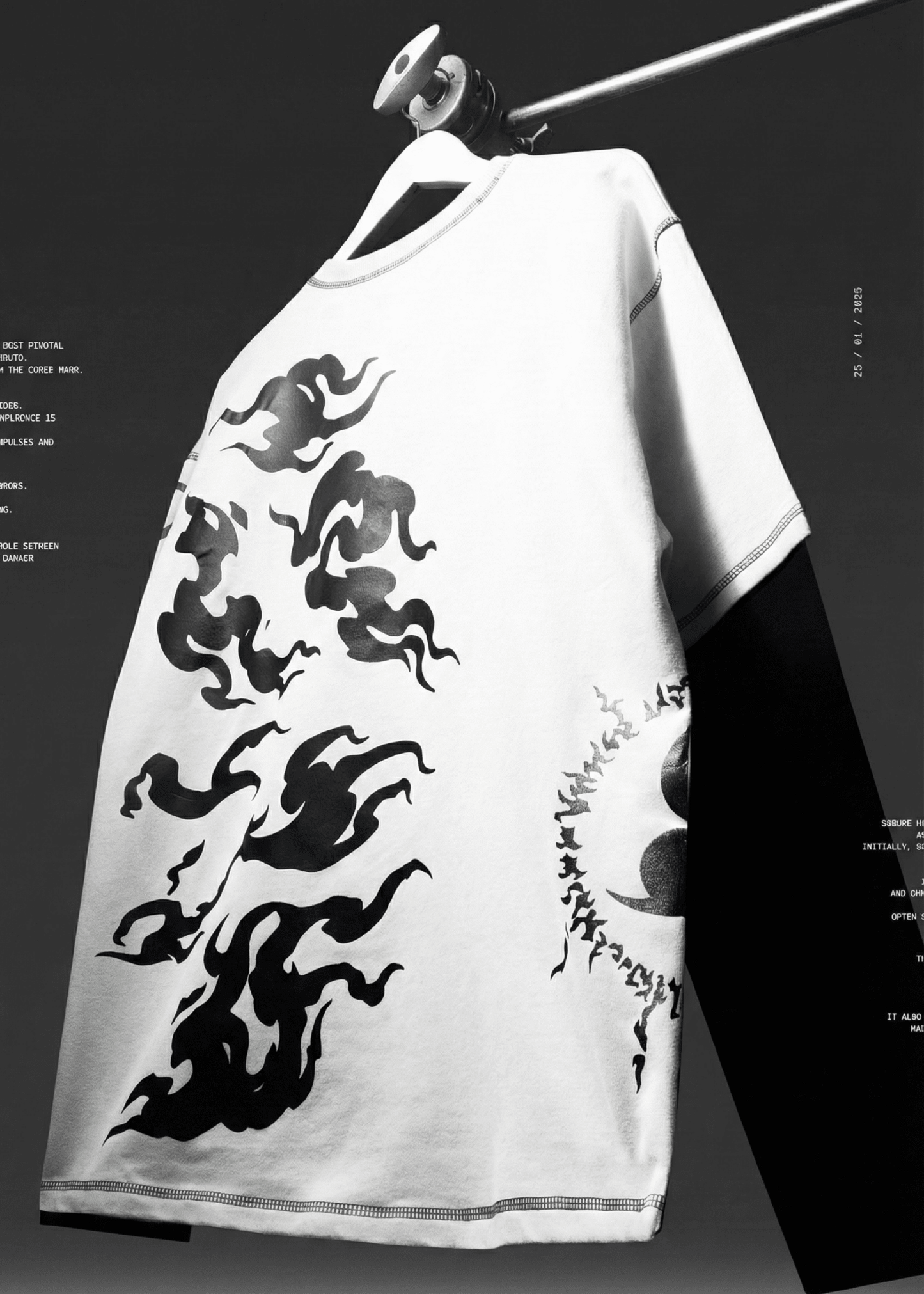 SASUKE FULL SLEEVE WHITE - Azukai