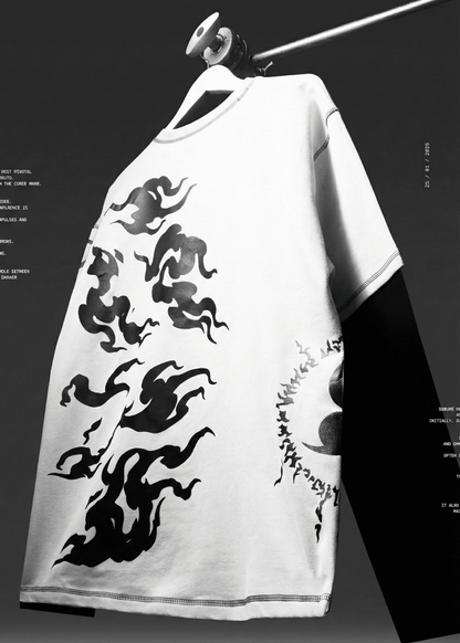 SASUKE FULL SLEEVE WHITE - Azukai